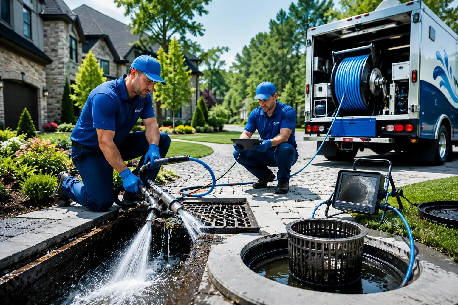 Local outdoor drain cleaning professionals in Wharton, OH